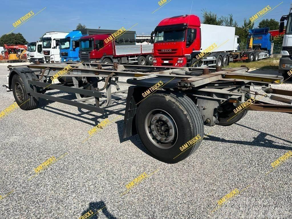 Schmitz Cargobull AFW18 Anhänger BDF-Fahrgestell Container trailers
