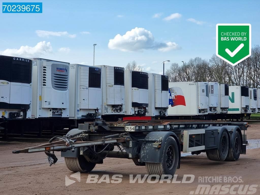 GS Meppel AIC-2700 LBM 3 axles Liftachse Container trailers
