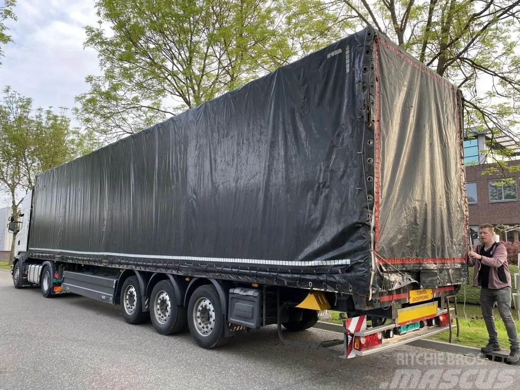 Schwarzmüller 3 AXLE + COILGOOT + SLIDING ROOF Curtain sider semi-trailers