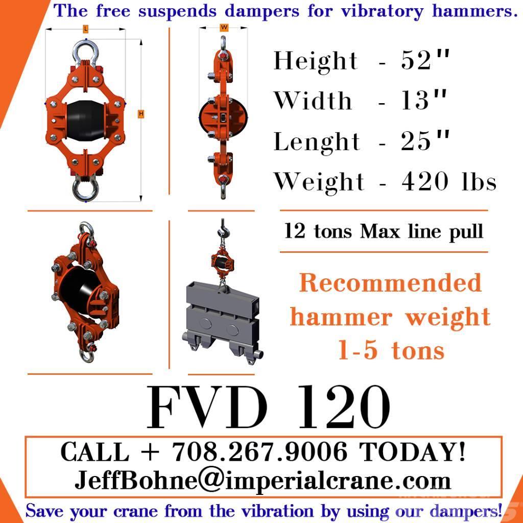  FVD 120 Vibratory pile drivers