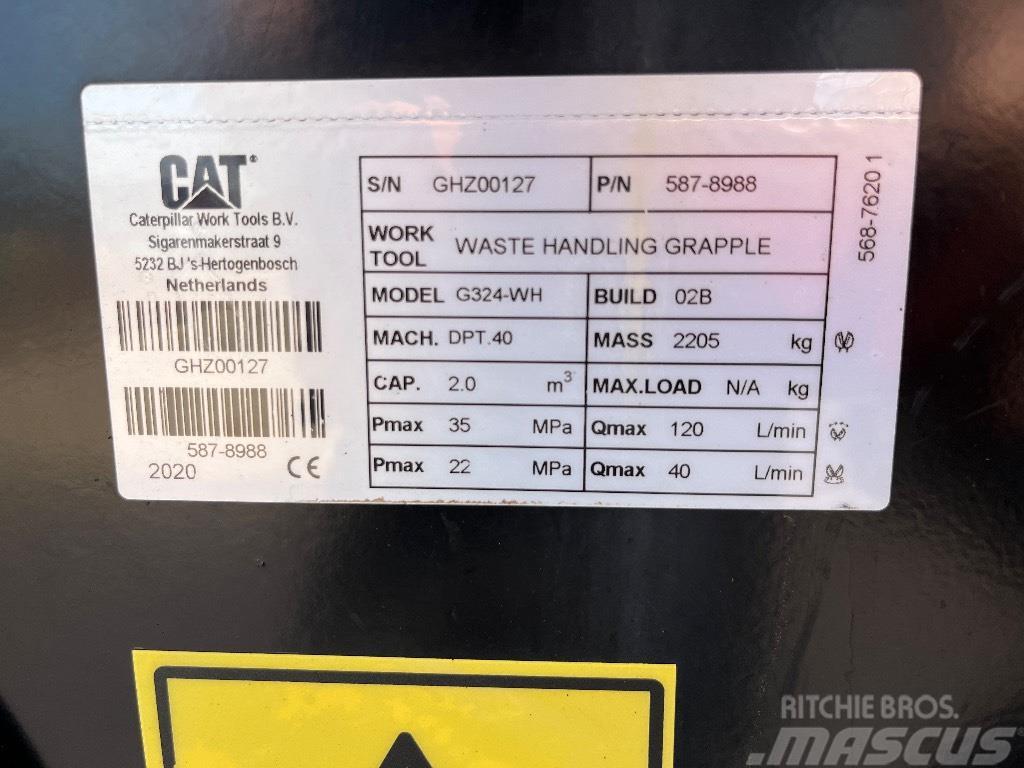 CAT G324-WH Sorteergrijper sortiergreifer Grapples