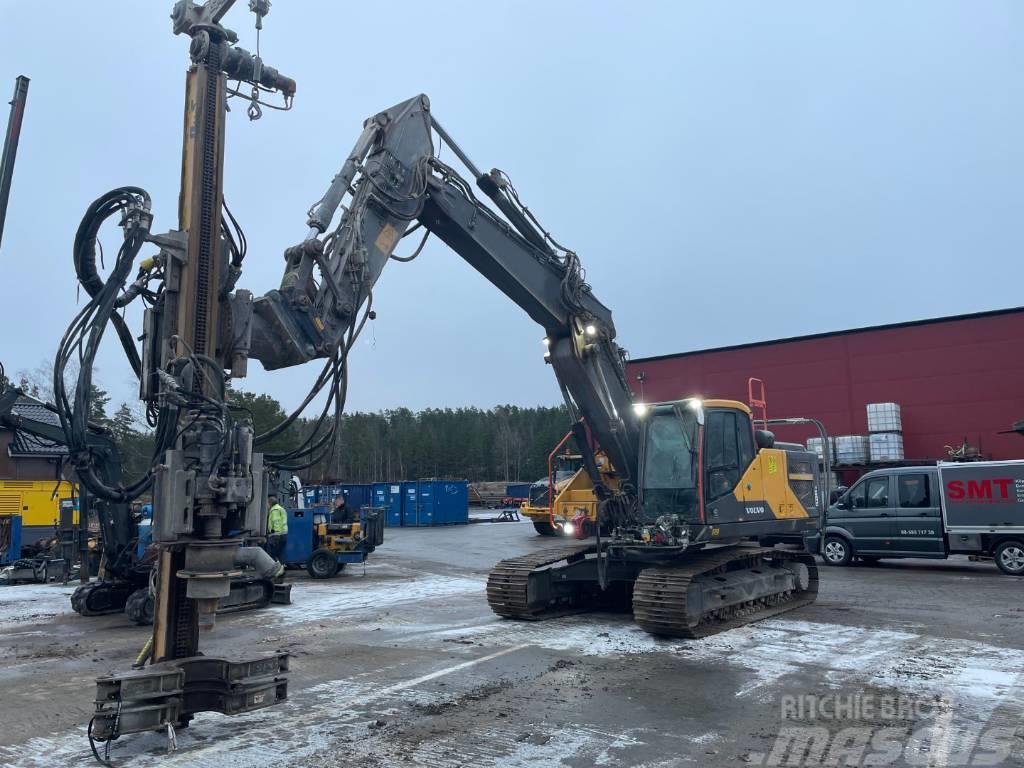 Volvo EC250ENL + SPD DM55 Pålmast Special excavators