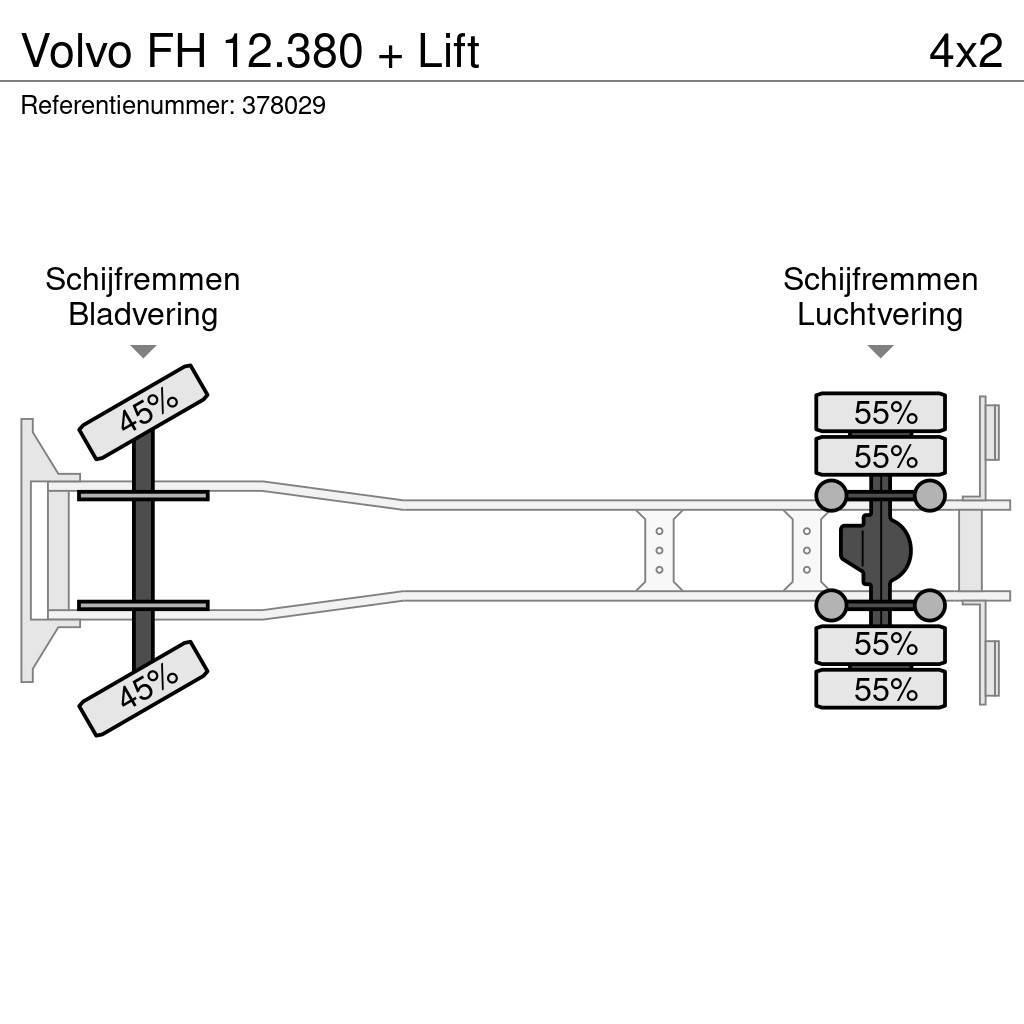 Volvo FH 12.380 + Lift Livestock trucks
