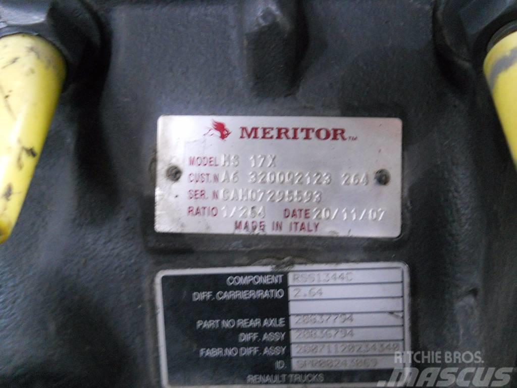 Meritor / Renault RSS1344C / RSS 1344 C / MS17X / MS 17 X Axles