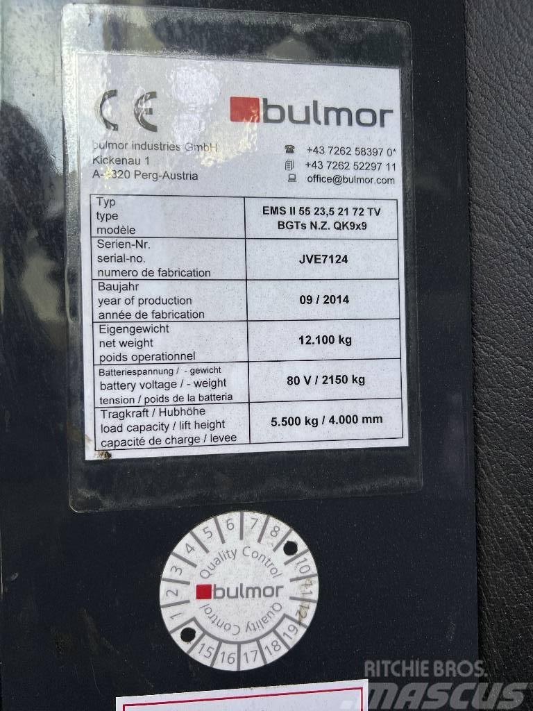 Bulmor EMS II 55.50/23,5-21/74 Mehrwege Stapler Side loader