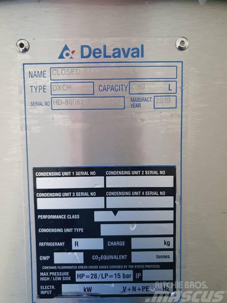 Delaval DXCR1100 Storage of milk