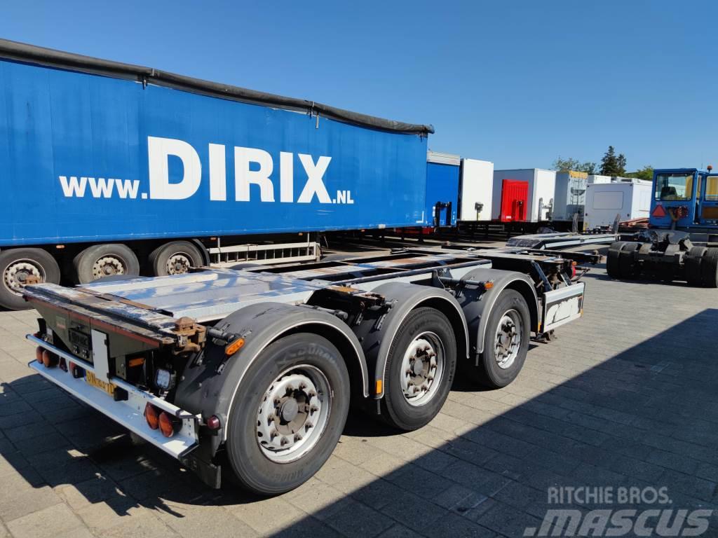D-tec FLEXITRAILER VCC-01 Multi - 5026KG - 20FT Tank - R Container semi-trailers
