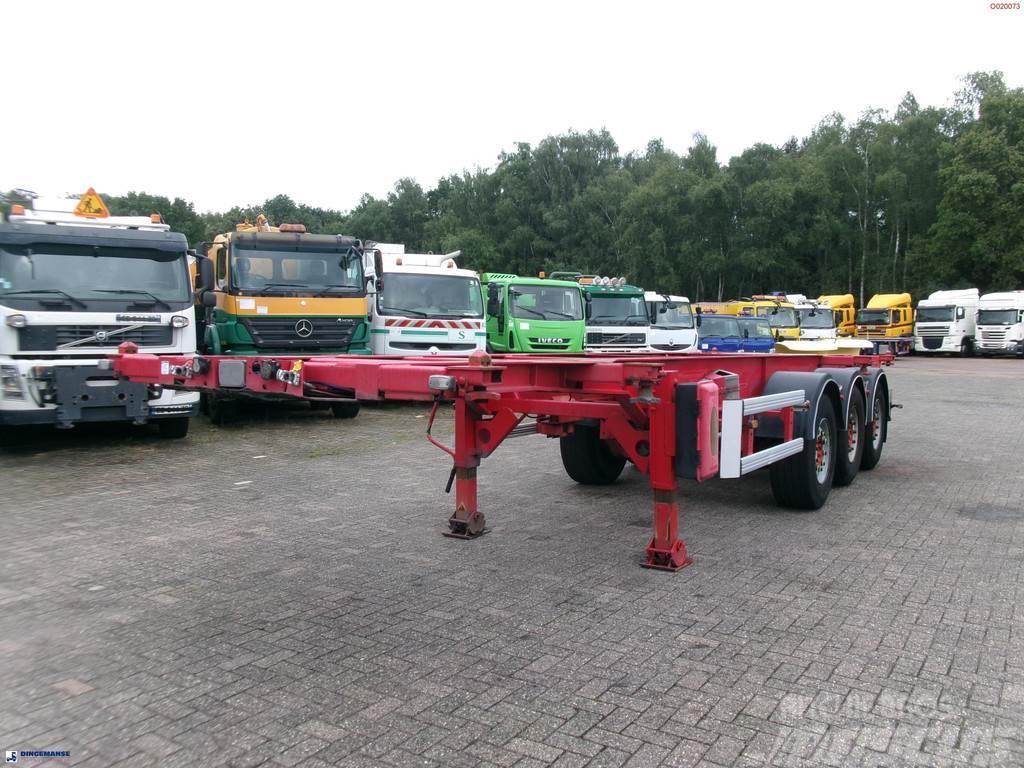 Asca 3-axle container trailer 20-30 ft Container semi-trailers