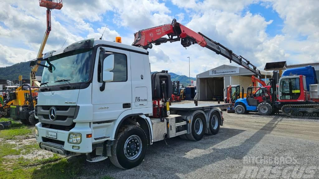 Mercedes-Benz ACTROS 2644 6X4 FASSI F295 Truck mounted cranes
