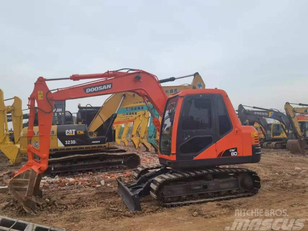 Doosan DX 80 Mini excavators  7t - 12t