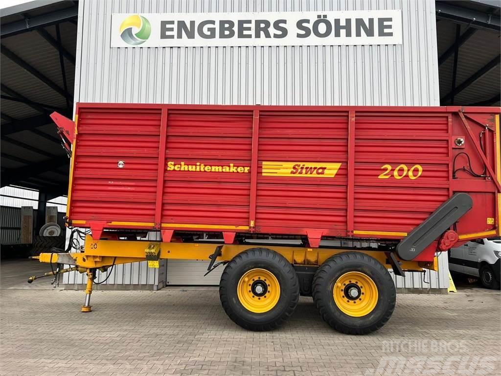 Schuitemaker Siwa 200SW-TAL Dld. Self-loading trailers