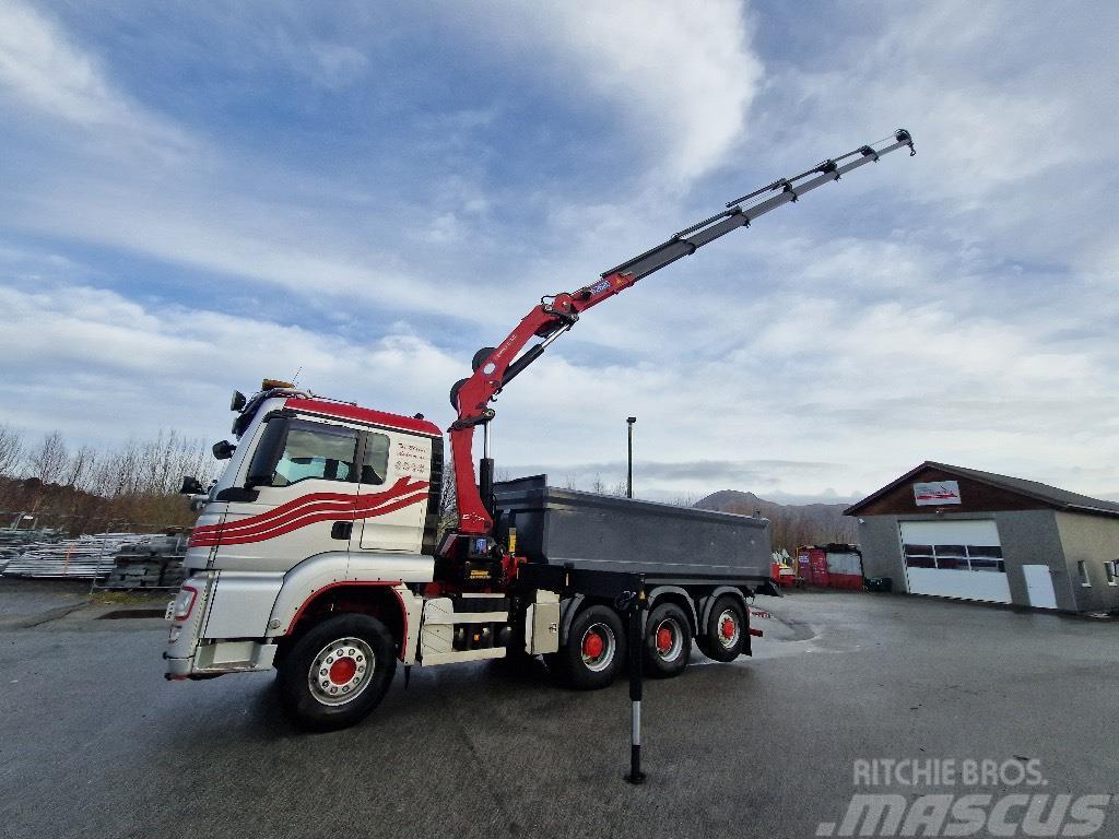 MAN TGS 35.480 Truck mounted cranes