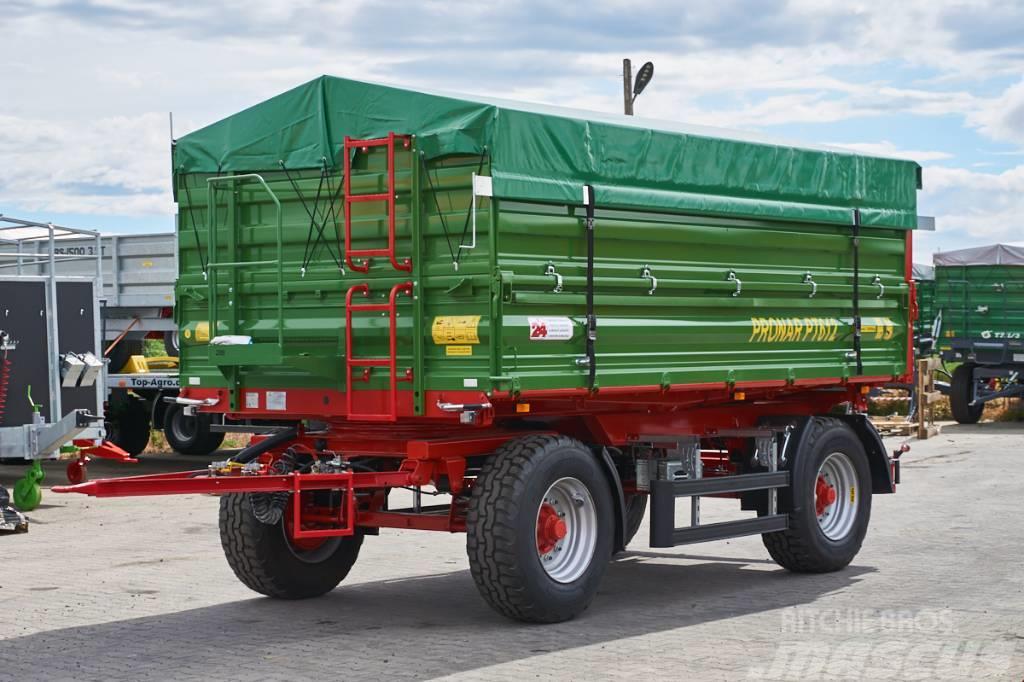 Pronar PT 612 / 12 tones tipping trailer / pallet wide Tipper trucks