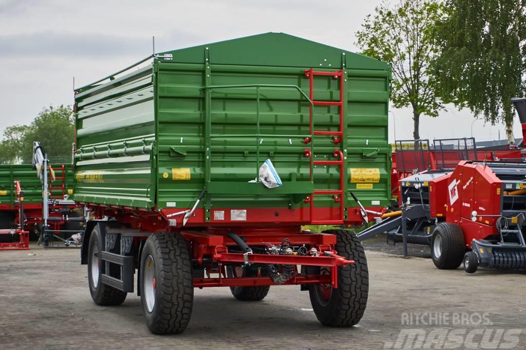 Pronar PT 612 / 12 tones tipping trailer / pallet wide Tipper trucks