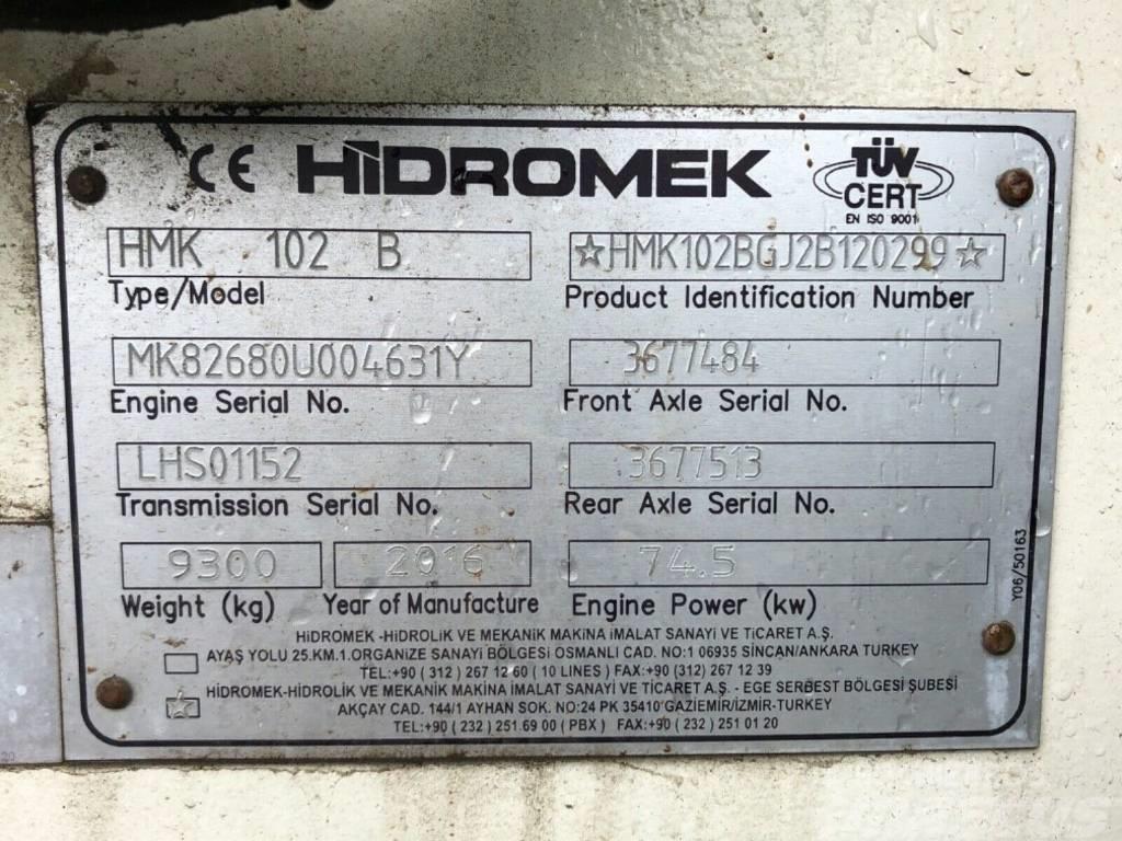 Hidromek HMK 102B Backhoe