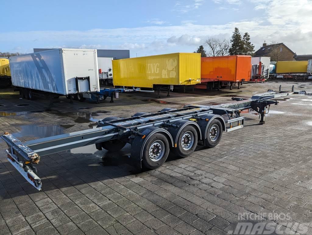 D-tec FLEXITRAILER VCC-01 Multi 3-Assen SAF - Schijfremm Container semi-trailers