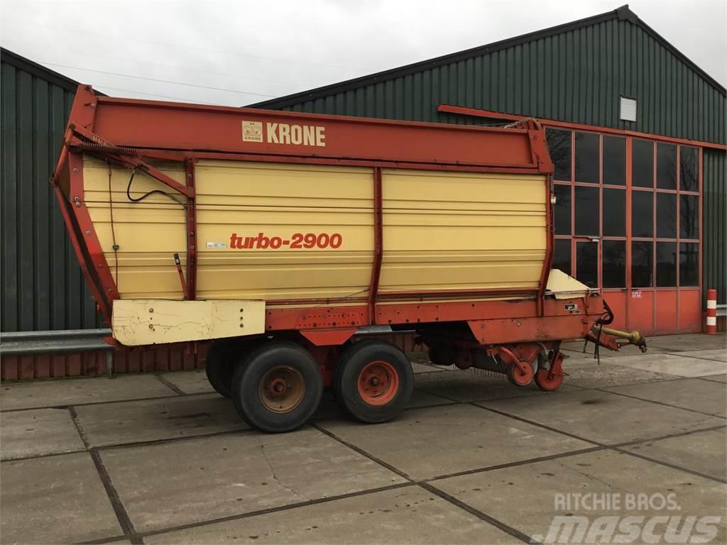 Krone TURBO 2900 opraapwagen Self-loading trailers