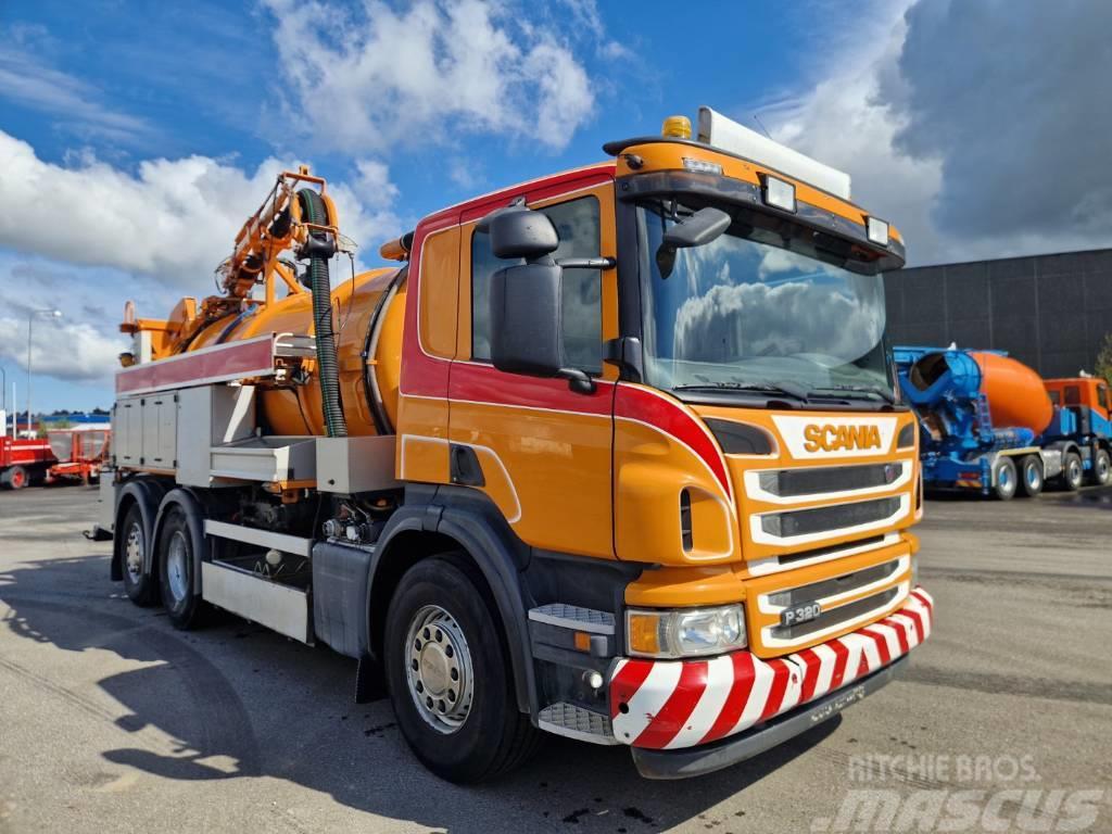 Scania P320 6x24 JHL SLP 310 / Kanal / Vacuum cleaner Commercial vehicle