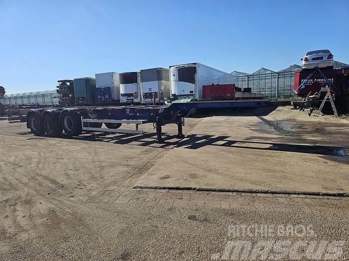 Schmitz Cargobull SPR 27 3 AXLE CONTAINER CHASSIS ALL CONNECTIONS EX Container semi-trailers