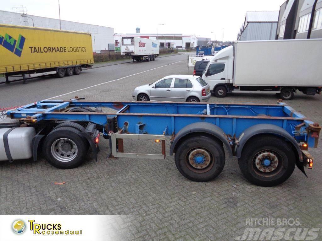 Renders Euro 700 + 2 Axle Container semi-trailers