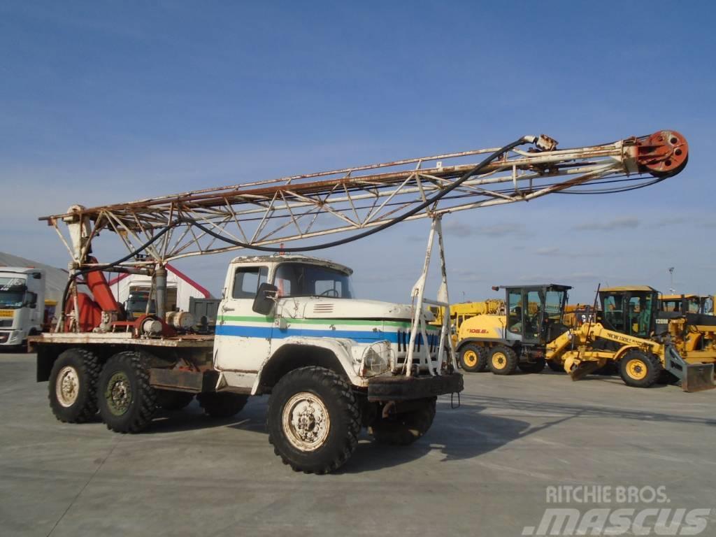  ZIL 6×6 Truck mounted drill rig