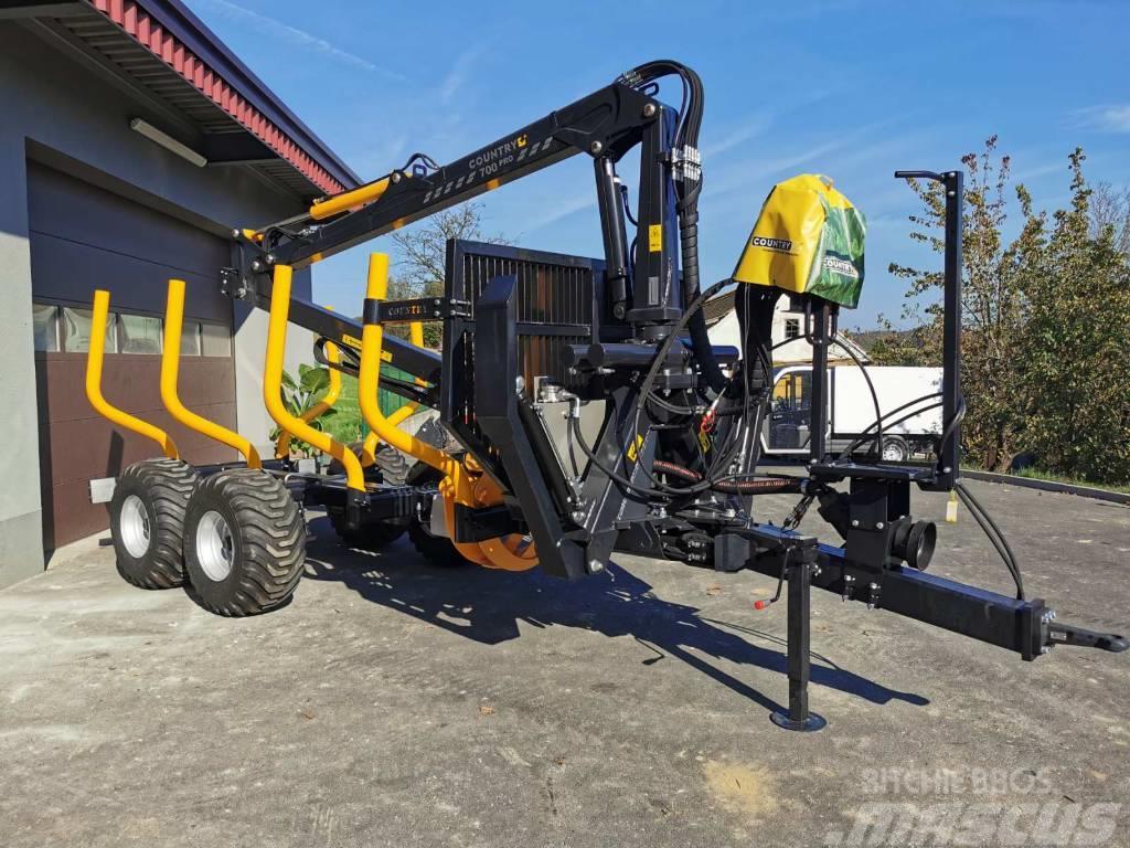 Country C700PRO/T90S Knuckle boom loaders