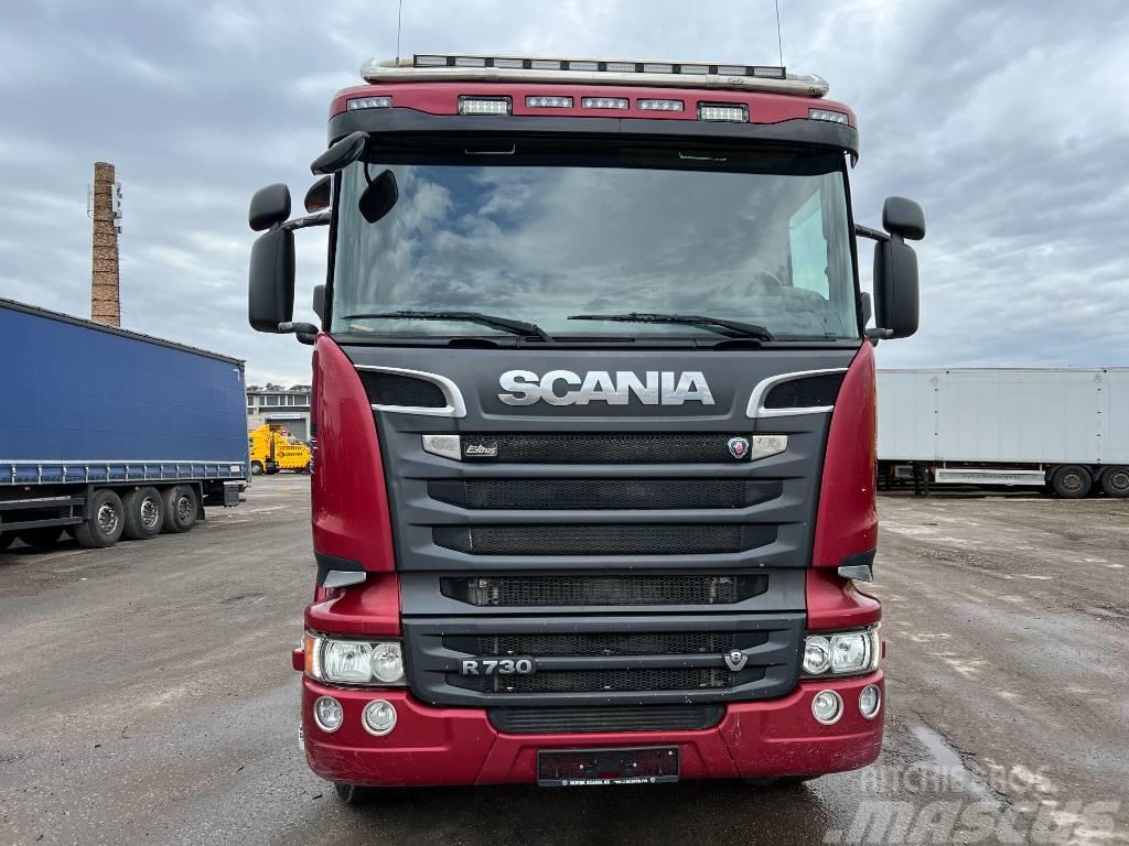 Scania R730CB8X4HHZ full steel,RETARDER,euro 6 Tipper trucks