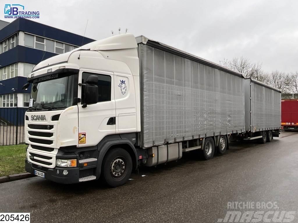 Scania R 490 6x2,EURO 6,Through-charging system,Retarder, Curtain sider trucks
