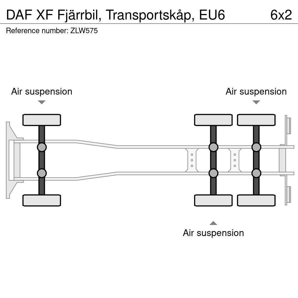 DAF XF Fjärrbil, Transportskåp, EU6 Box trucks