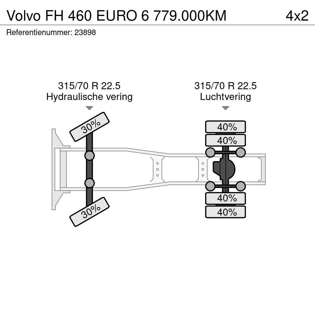 Volvo FH 460 EURO 6 779.000KM Prime Movers
