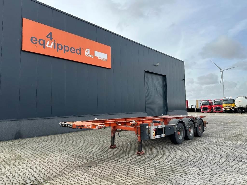 LAG 20FT/30FT CHASSIS, ADR (EXII, EXIII, FL, AT), BPW+ Container semi-trailers