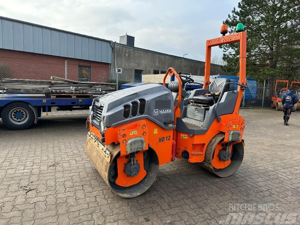 Hamm HD 12 VV, 2018 YEAR, 710 HOURS !!! Twin drum rollers