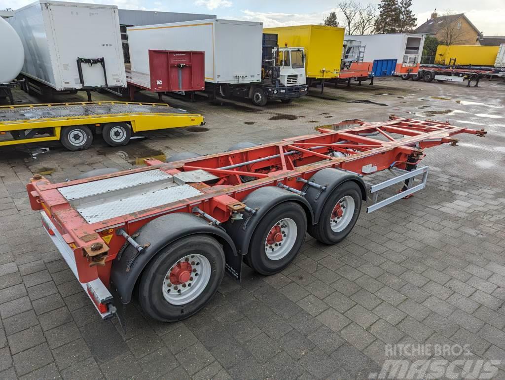  TURBO'S HOET SC33AA 3-Assen BPW - Lift Axle - Disc Container semi-trailers