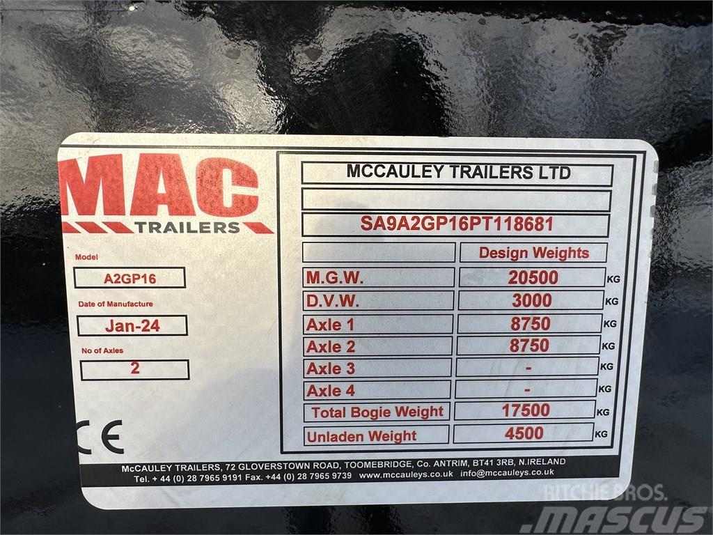 MAC A2GP16 Tipper trucks