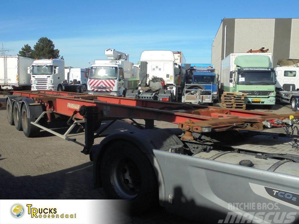 Fruehauf TF38C13RA + 3 AXLE Container semi-trailers
