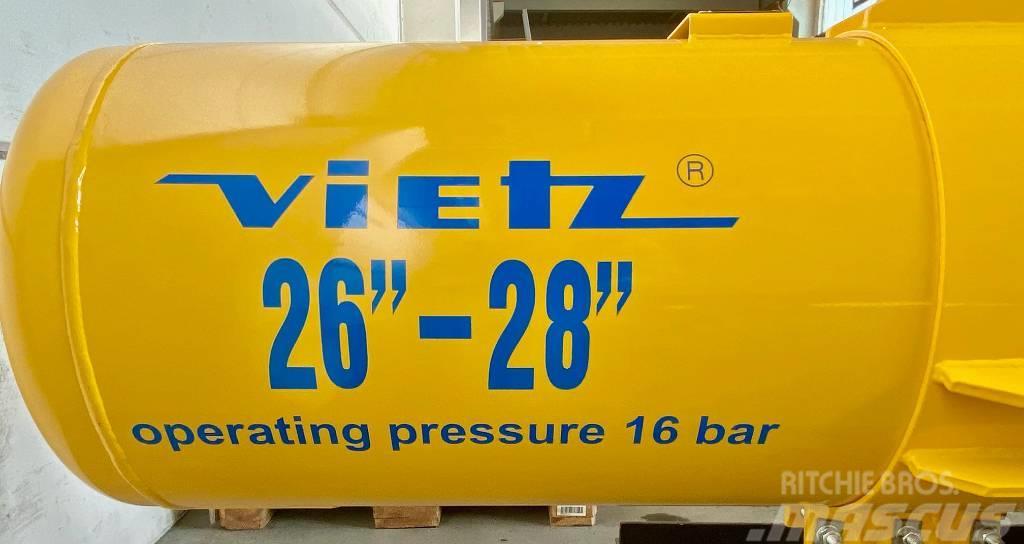 Vietz IPLC/RIZ 26"-28" Internal Clamp, Pneumatic Pipeline equipment