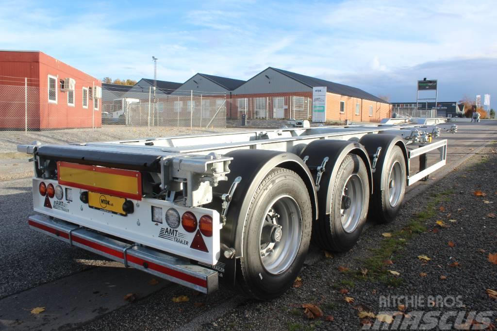 AMT CO310 - Container chassis med udskud i bag Container semi-trailers
