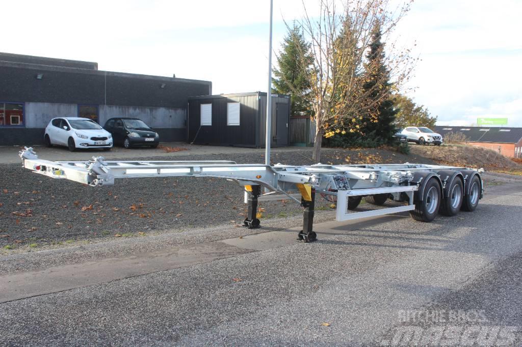 AMT CO310 - Container chassis med udskud i bag Container semi-trailers