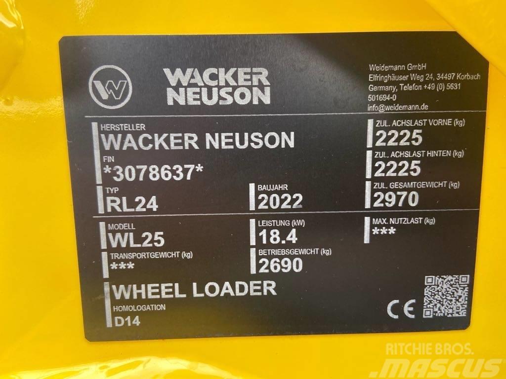 Wacker Neuson WL25 Wheel loaders