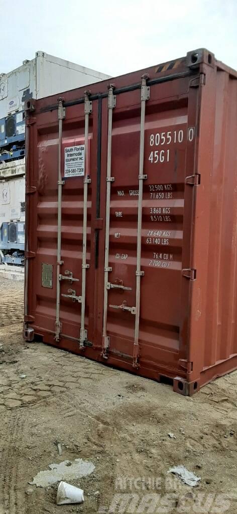 CIMC 40 Foot High Cube Used Shipping Container Container trailers