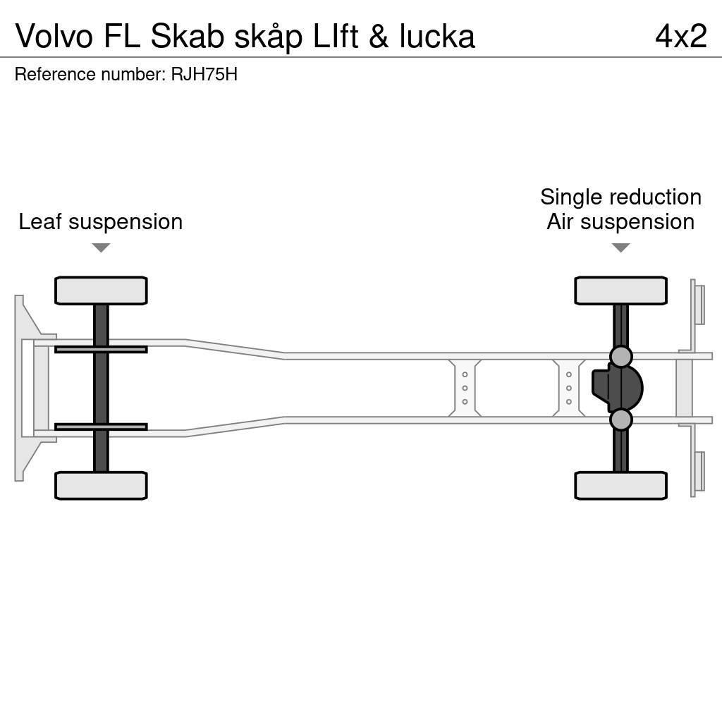 Volvo FL Skab skåp LIft & lucka Box trucks