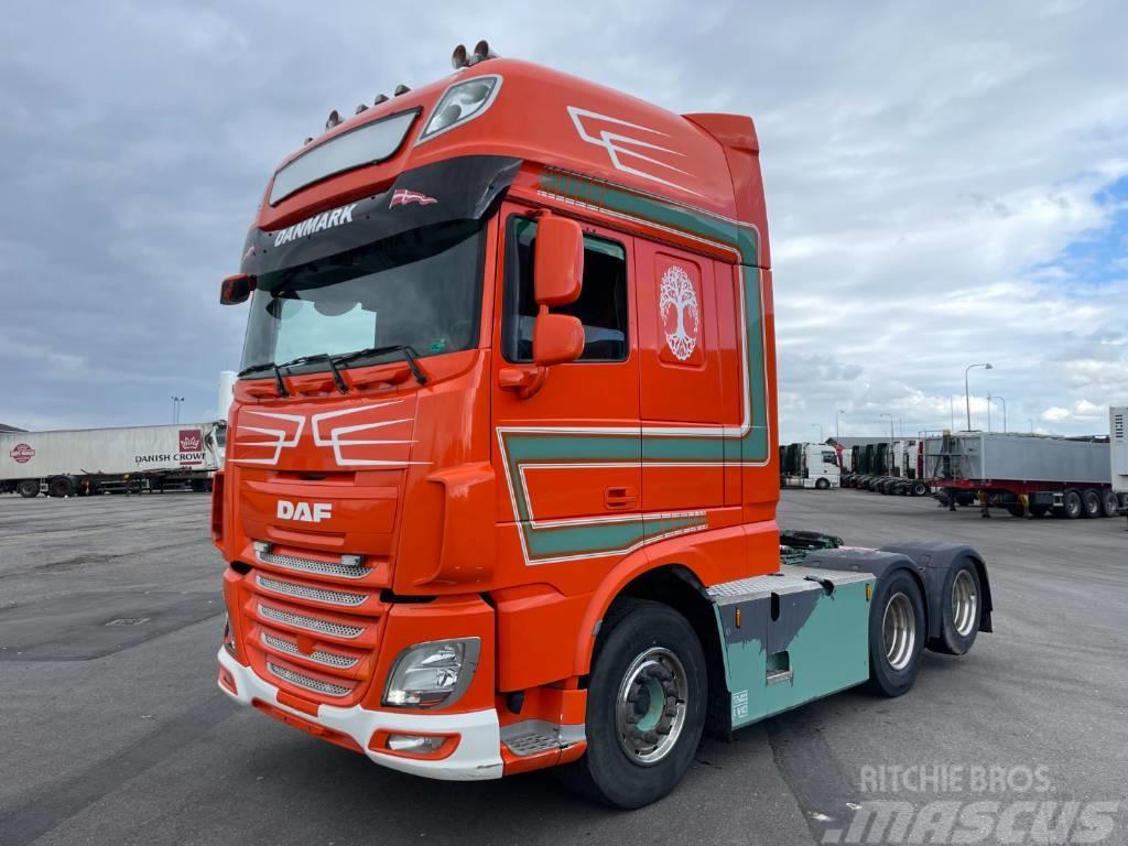 DAF XF510 6x2 Double Bogie Super Space Cab Hydr. Prime Movers