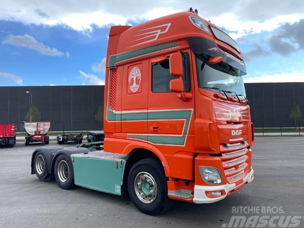 DAF XF510 6x2 Double Bogie Super Space Cab Hydr. Prime Movers