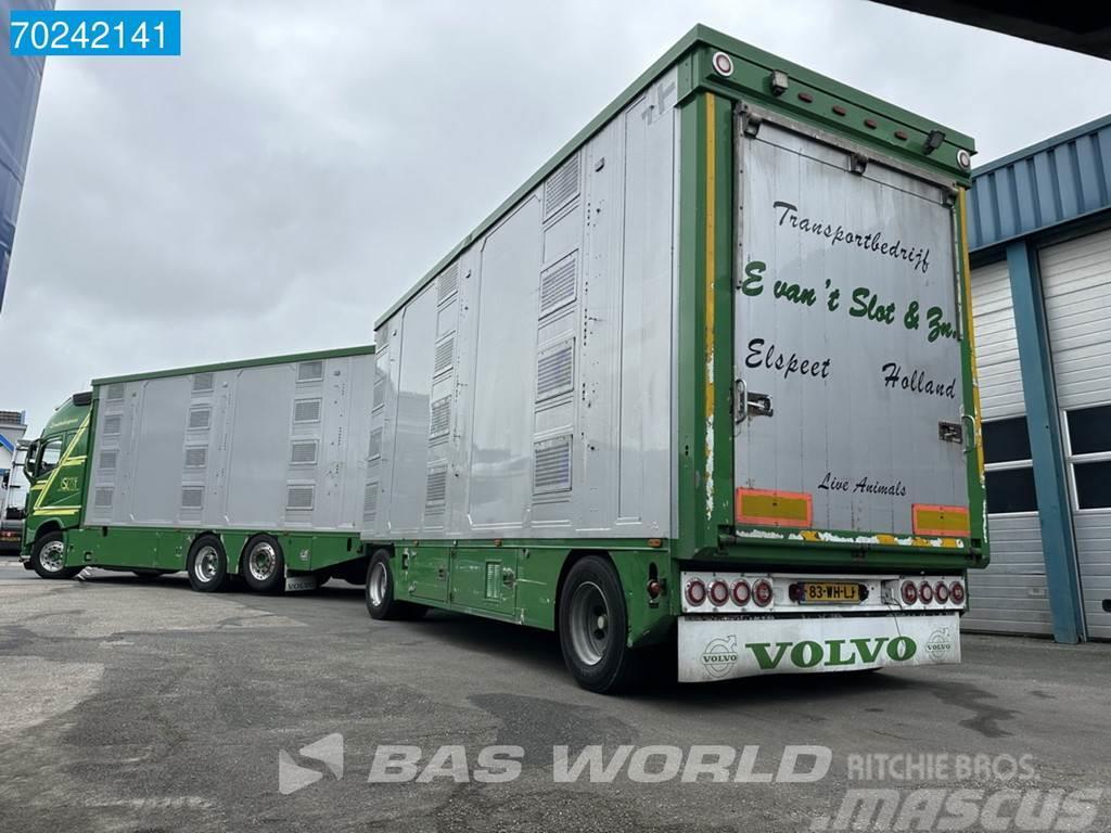 Volvo FH 540 6X2 NL-Truck Cattle transport I-Park Cool A Livestock trucks