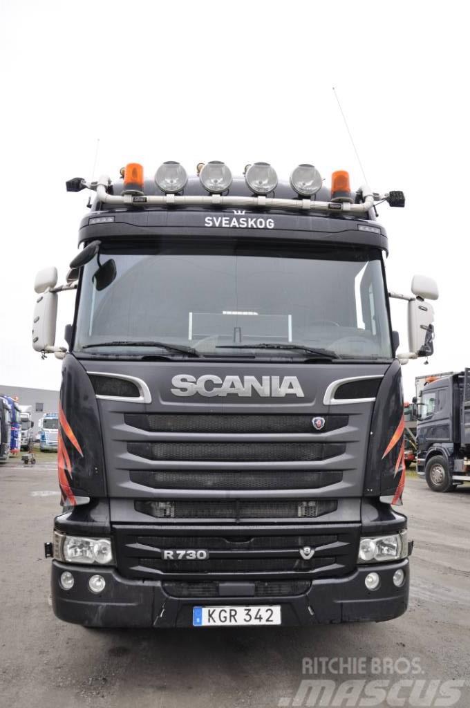 Scania R730 LB8X4 4HNB  Euro 6 Timber trucks