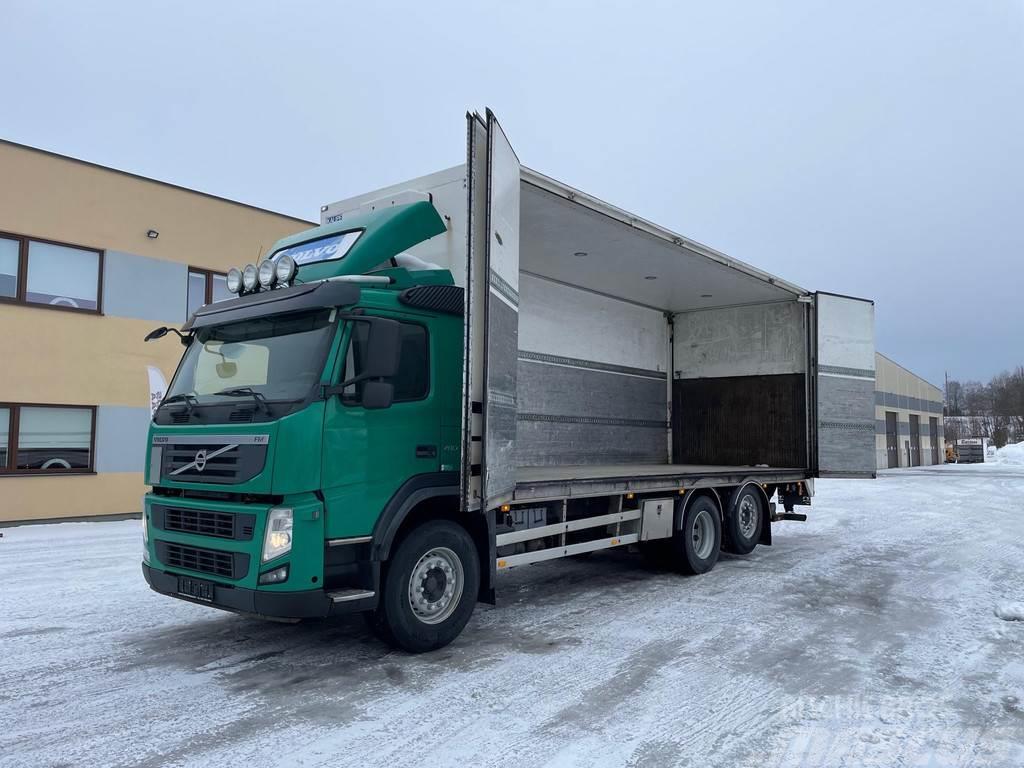 Volvo FM410 6X2*4 EURO 5+ VEB + SIDE OPENING + BOX HEATI Box trucks