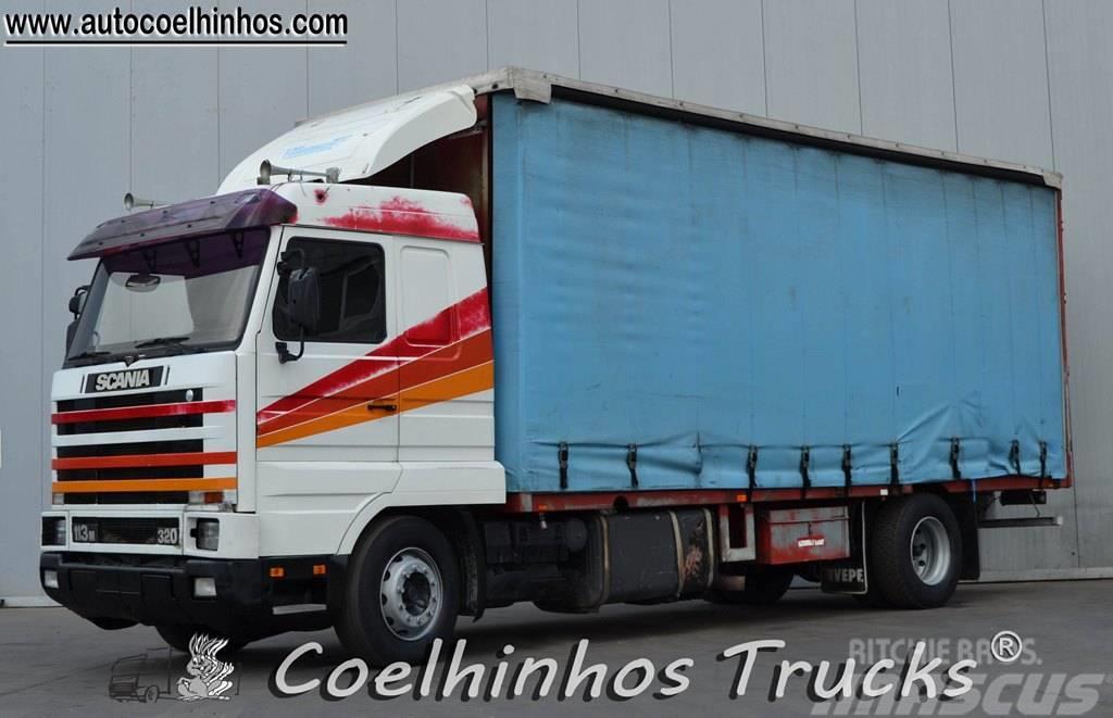 Scania 113M Top Streamline Curtain sider trucks