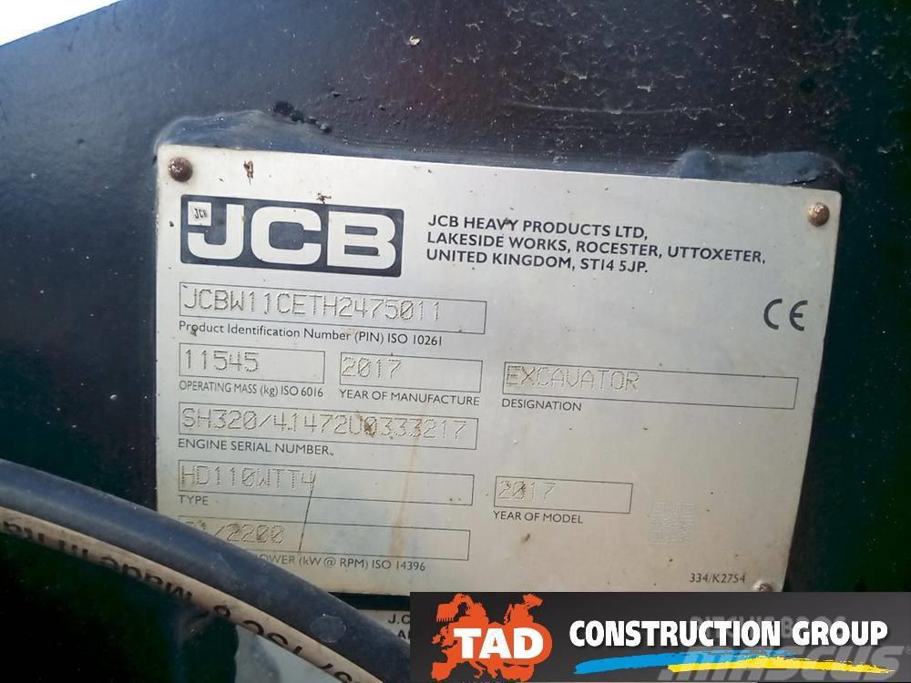 JCB 110 W Hydradig Mini excavators < 7t (Mini diggers)