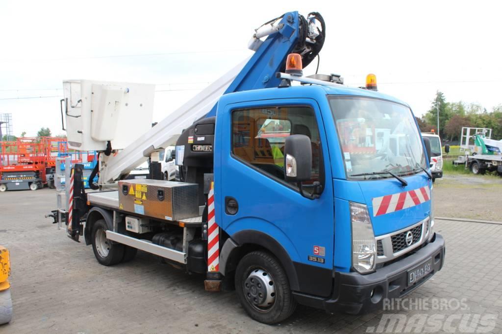 Nissan Cabstar - 17 m Comet / full hydraulic !! / bucket Truck mounted platforms