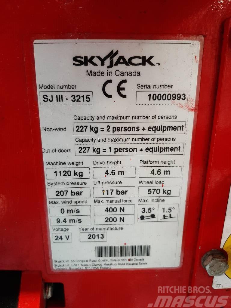 SkyJack SJIII 3215 Scissor lifts